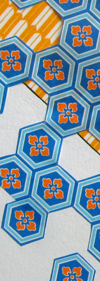 fishbird_papers some cut up oragami paper from the 100 yen store. cool patterns